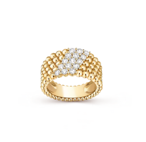 [Liorra]Five-row diamond ring