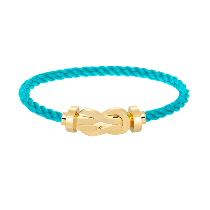 [Liorra]CHANCE LARGE 8 FIGURE BUCKLE NO DIAMOND BRACELET GOLD