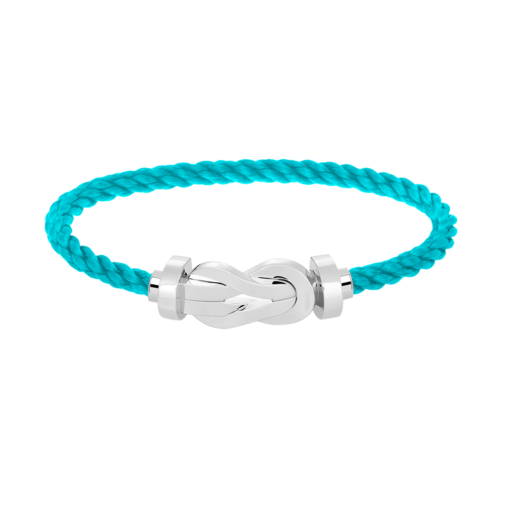 [Liorra]CHANCE LARGE 8 FIGURE BUCKLE NO DIAMOND BRACELET SILVER