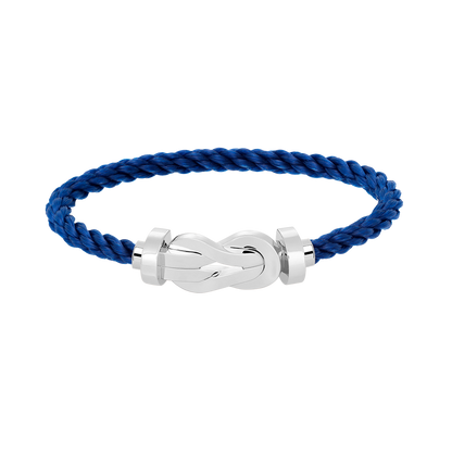 [Liorra]CHANCE LARGE 8 FIGURE BUCKLE NO DIAMOND BRACELET SILVER