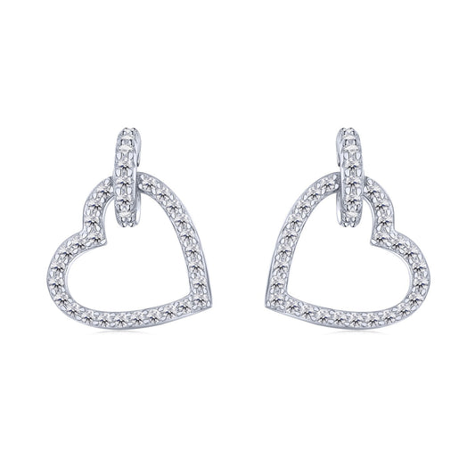 [Tonmkive Jewelry]Dainty Heart Shape Earrings