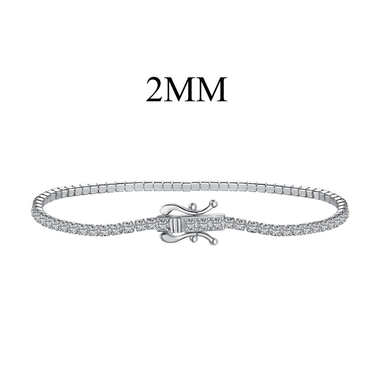 [Tonmkive Jewelry]Radiant Colorful Round Cut Party Bracelet