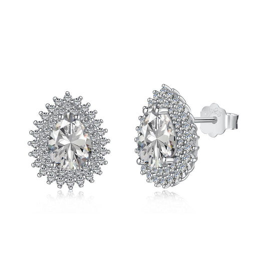 [Tonmkive Jewelry]Delicate Gorgeous Pear Cut Daily Earrings