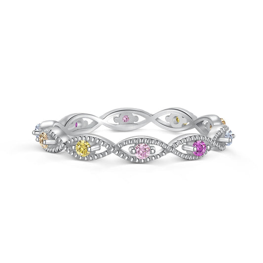 [Tonmkive Jewelry]Elegant Energetic Round Cut Daily Ring