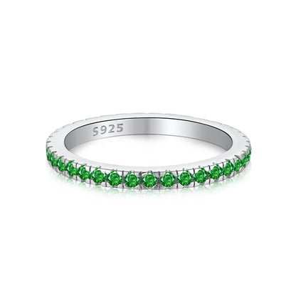 [Tonmkive Jewelry]Delicate Sparkling Round Cut Daily Ring