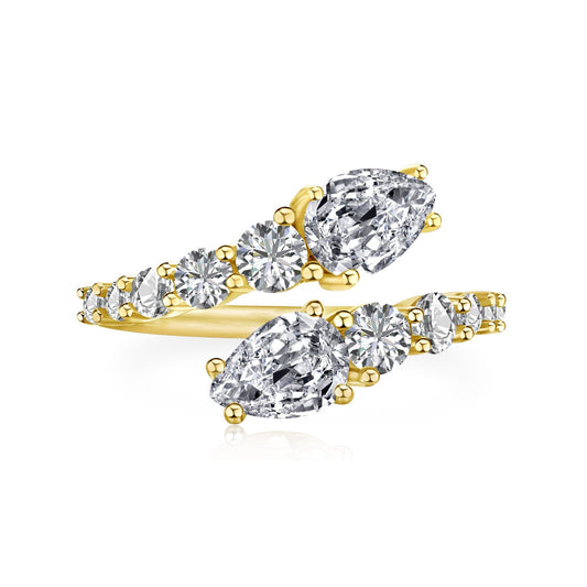 [Tonmkive Jewelry]Delicate Lively Snake Shape Daily Ring