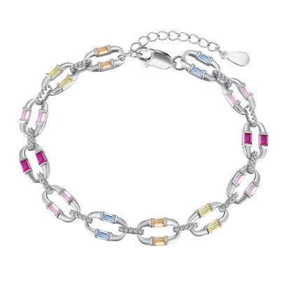 [Tonmkive Jewelry]Dazzling Colorful Daily Bracelet