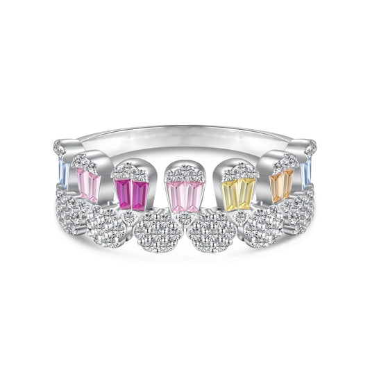[Tonmkive Jewelry]Gorgeous Radiant Cut Daily Ring