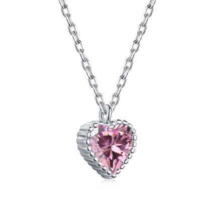 [Tonmkive Jewelry]Ornate Heart Shape Necklace