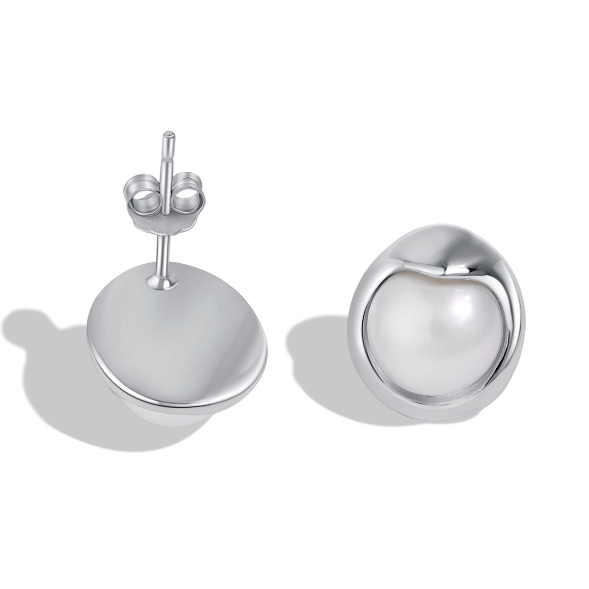 [Tonmkive Jewelry]Dainty Bread Pearl Earrings