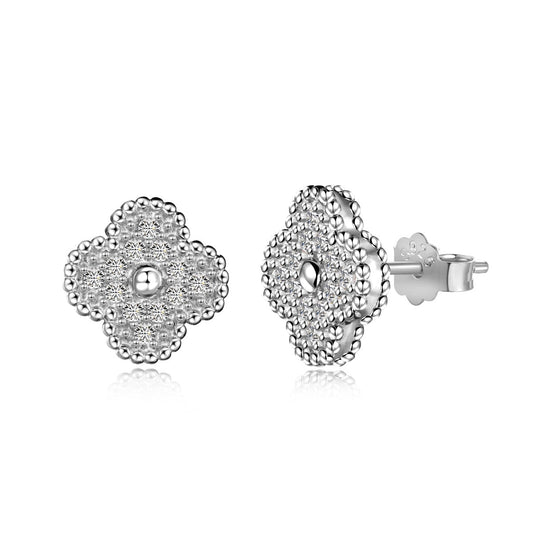 [Tonmkive Jewelry]Four Leaf Clover Fashion Earrings