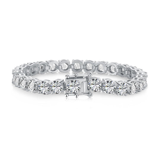 [Tonmkive Jewelry]0.75 Carat Dazzling Round Cut Wedding Bracelet