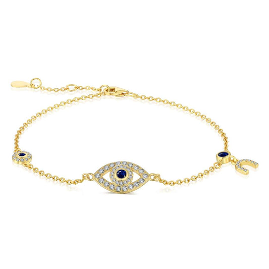 [Tonmkive Jewelry]Dainty Eye Shape Necklace