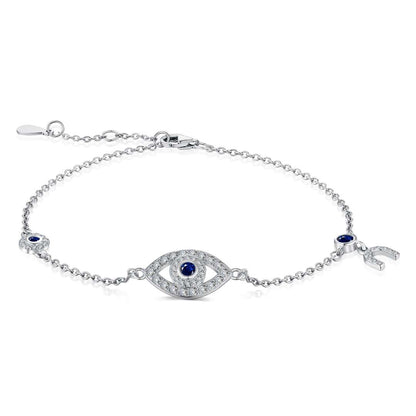 [Tonmkive Jewelry]Dainty Eye Shape Necklace