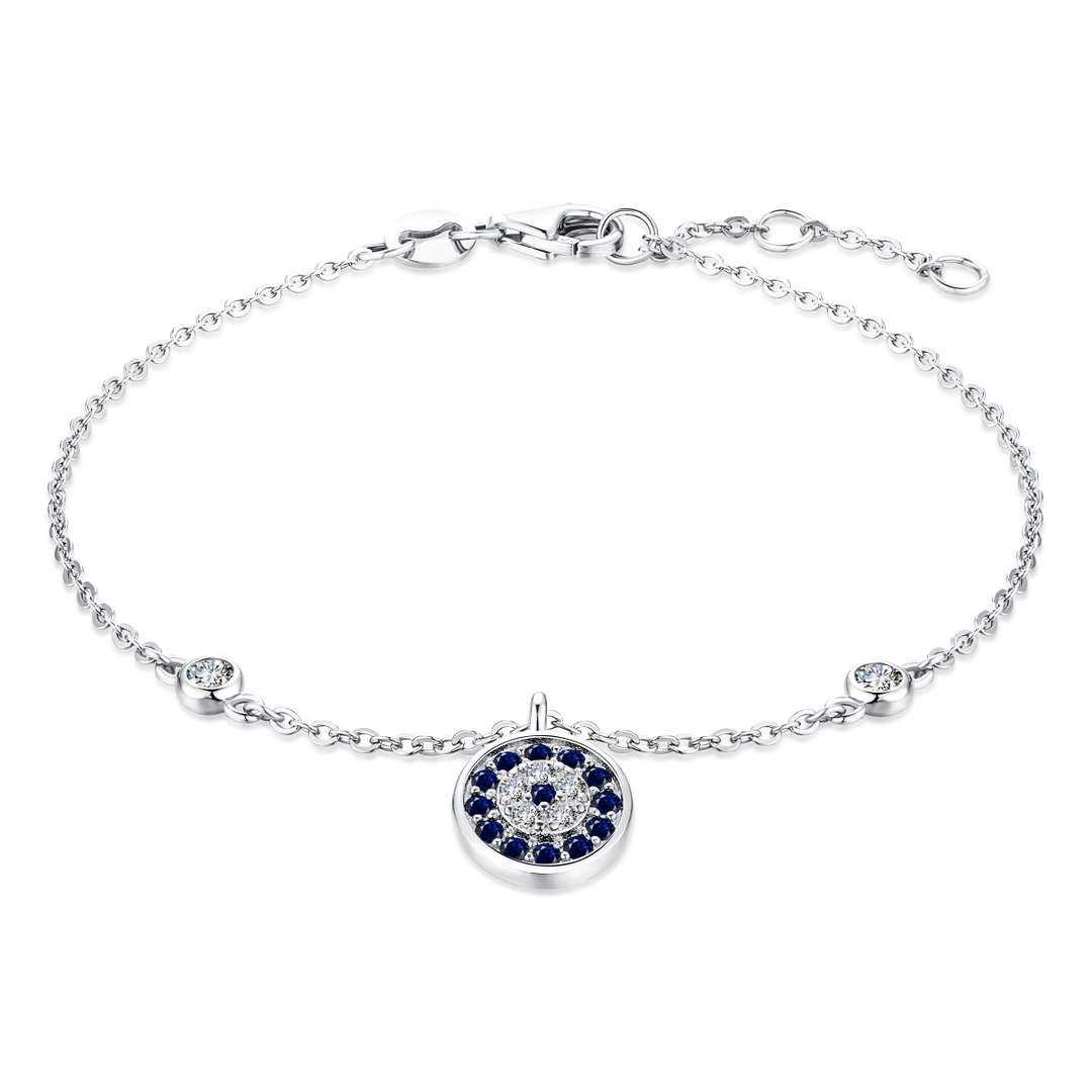 [Tonmkive Jewelry]Devil's Eye Round Shape Bracelet