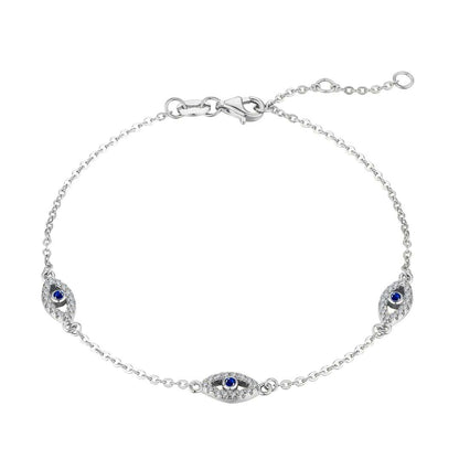 [Tonmkive Jewelry]Evil Eye Shape Pendent Necklace