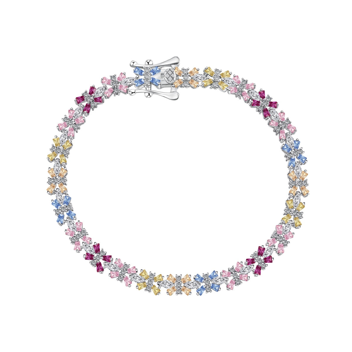 [Tonmkive Jewelry]Unique Colorful Butterfly Shape Party Bracelet