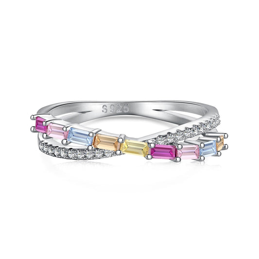 [Tonmkive Jewelry]Energetic Elegant Radiant Cut Party Ring