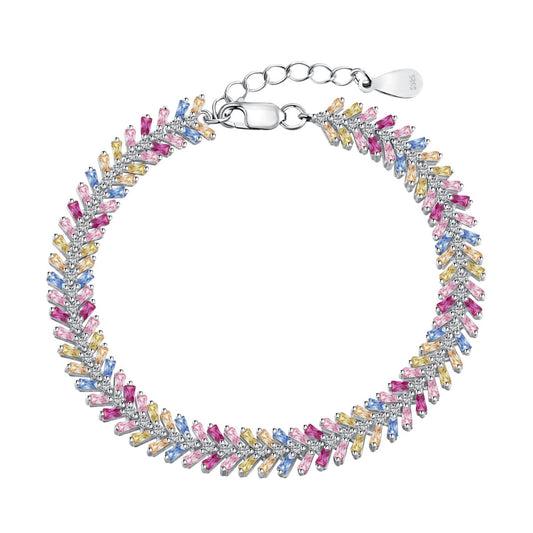 [Tonmkive Jewelry]Dainty Radiant Emerald Cut Daily Bracelet