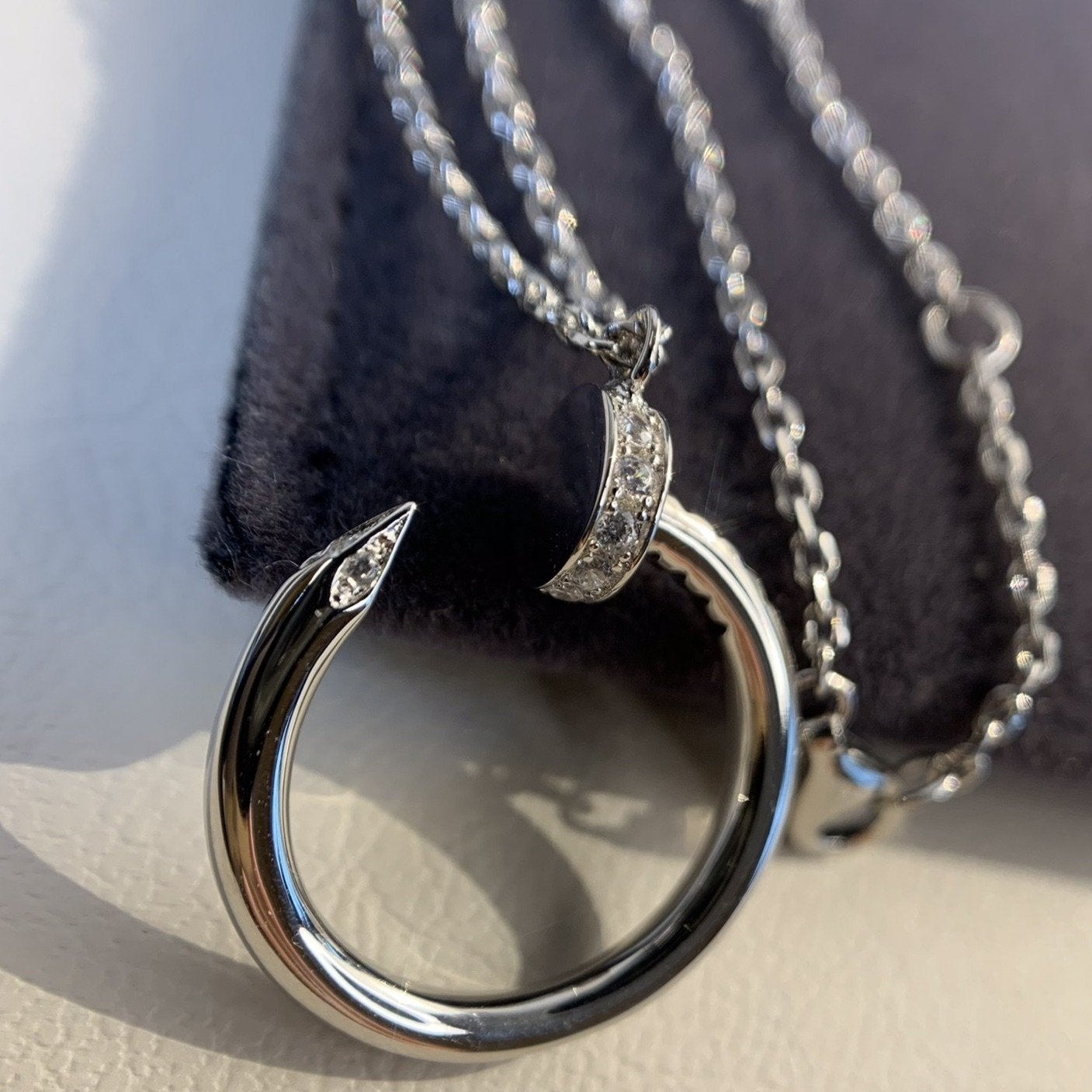 [Liorra]JUSTE NECKLACE SILVER