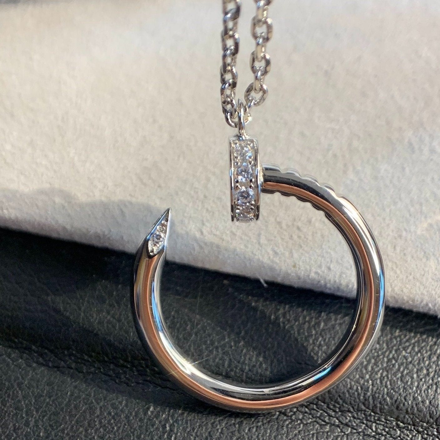 [Liorra]JUSTE NECKLACE SILVER