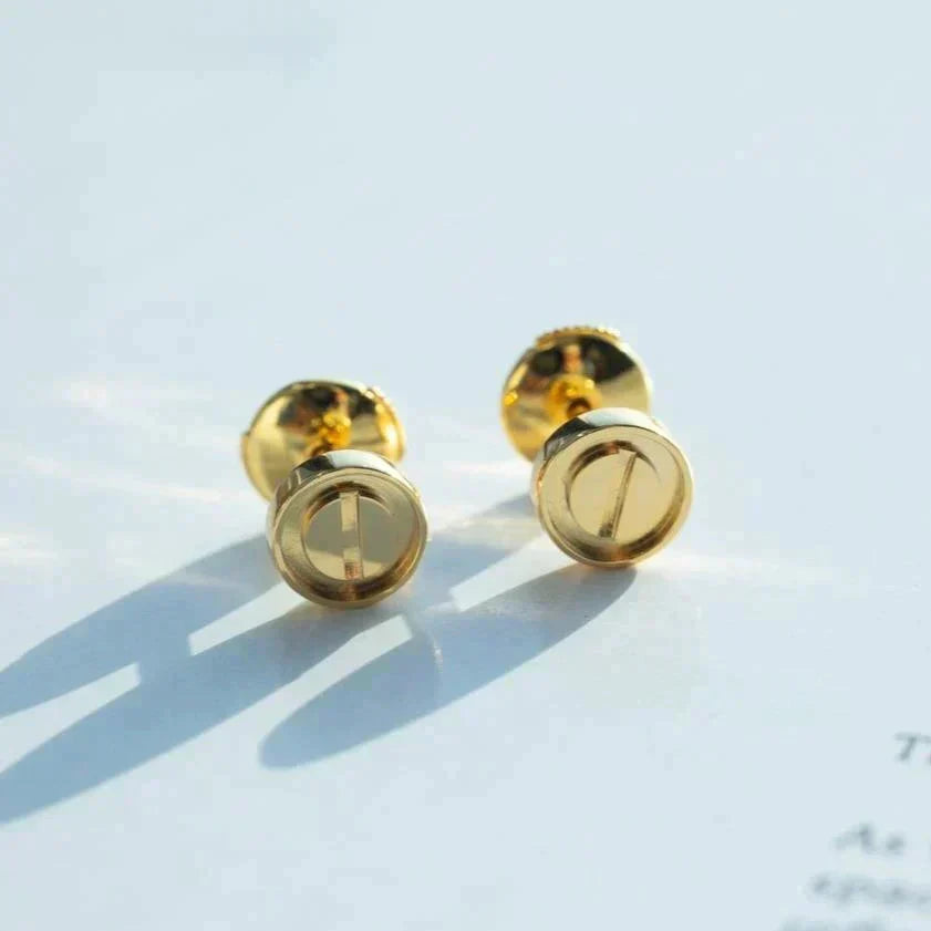 [Liorra]LOVE EARRINGS GOLD 10MM