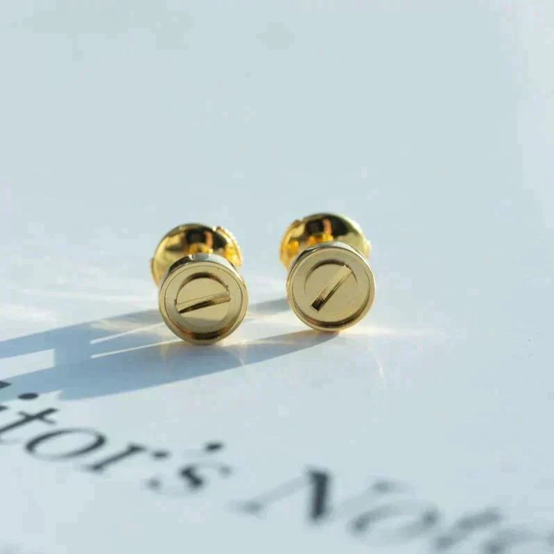 [Liorra]LOVE EARRINGS GOLD 10MM