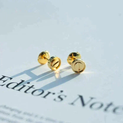 [Liorra]LOVE EARRINGS GOLD 10MM