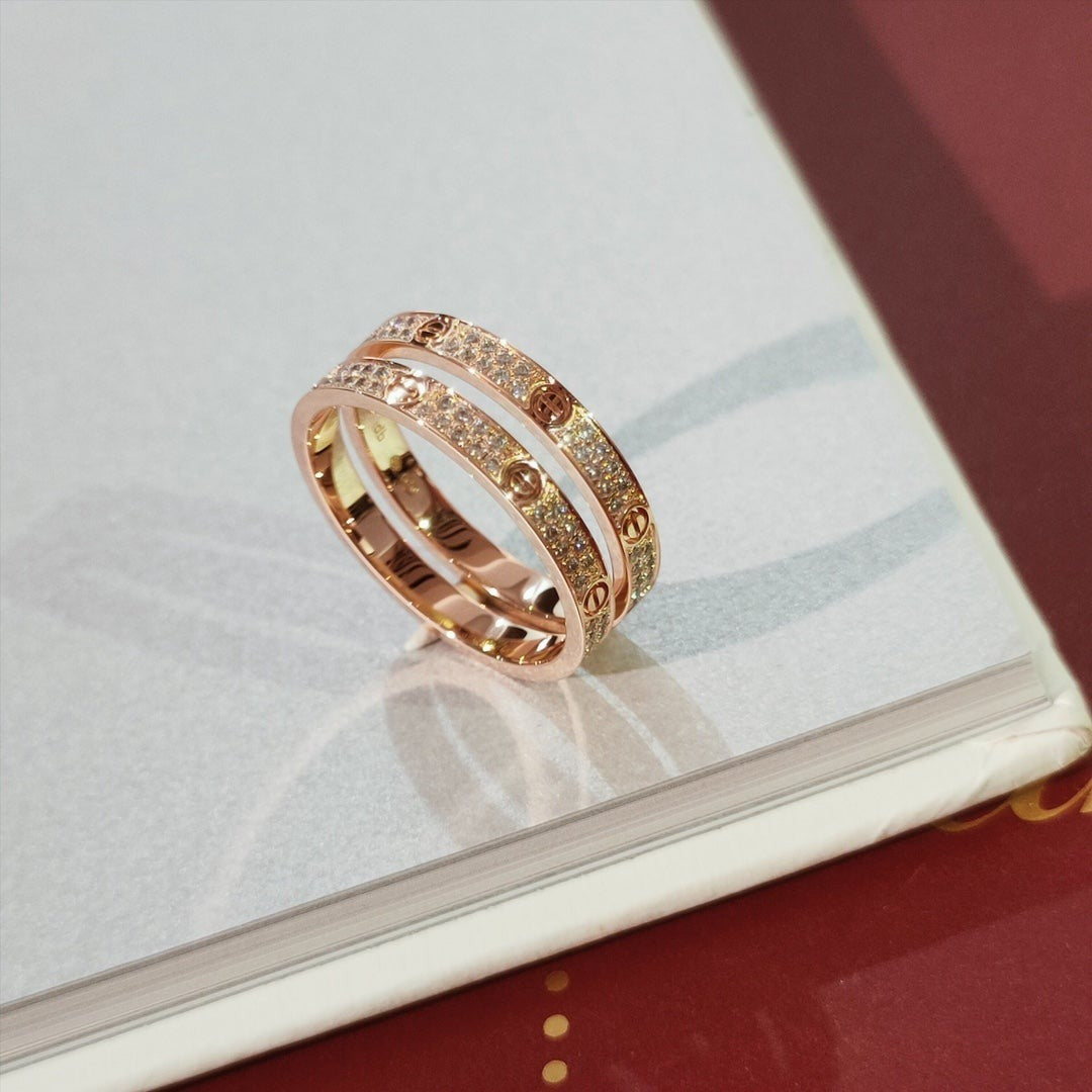 [Liorra]LOVE RING 2.65MM DIAMOND