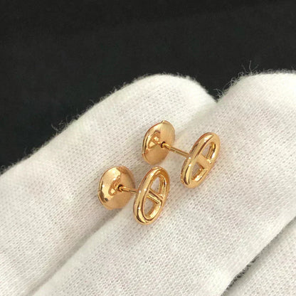 [Liorra]CHAINE SMALL EARRINGS GOLD AND SILVER