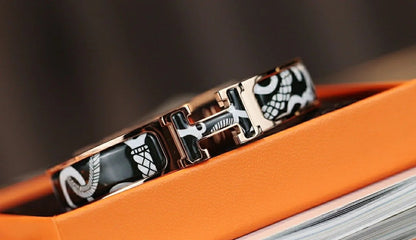 [Liorra]H TARTAN BRACELET 12MM