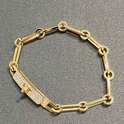 [Liorra]CHAINE BRACELET SMALL MODEL DIAMOND