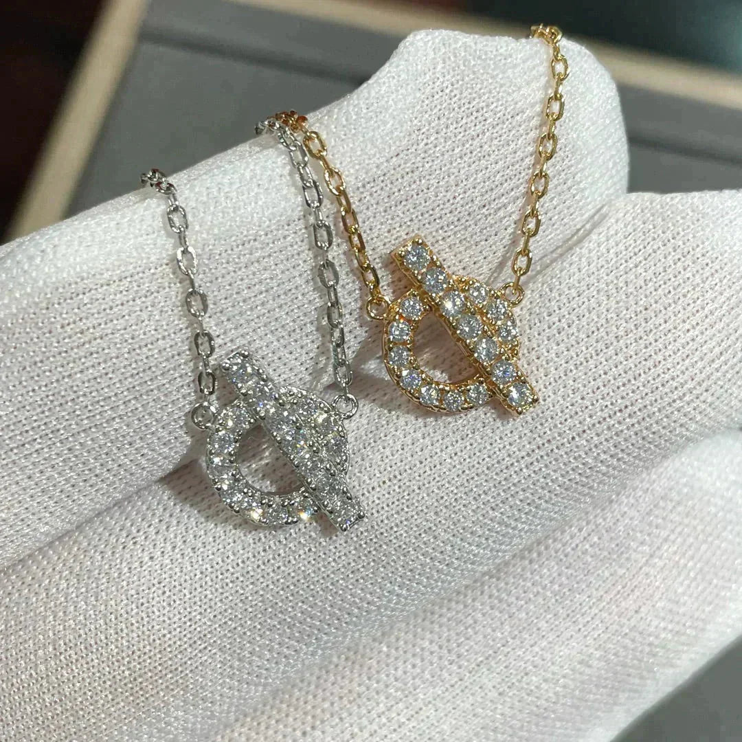 [Liorra]ECHAPEE NECKLACE DIAMOND