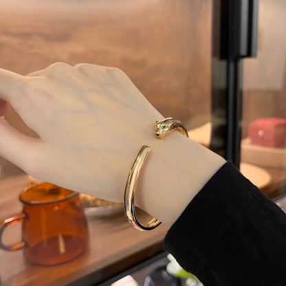 [Liorra]PANTHERE GOLD OPEN BRACELET