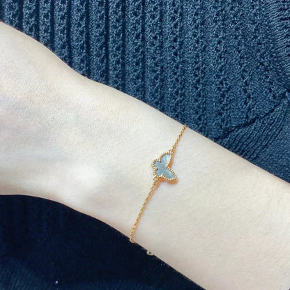 [Liorra]BUTTERFLY DARK MOP BUTTERFLY BRACELET
