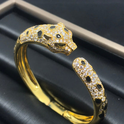[Liorra]PANTHERE BIG BRACELET DIAMONDS