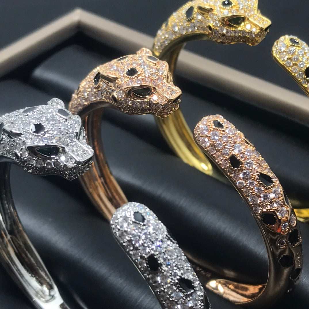 [Liorra]PANTHERE BIG BRACELET DIAMONDS
