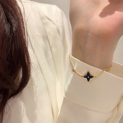 [Liorra]COLOR STAR PINK GOLD DIAMOND BRACELET