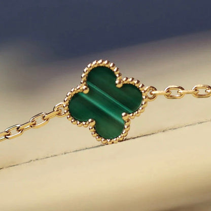 [Liorra]CLOVER 20 MOTIFS MALACHITE GOLD