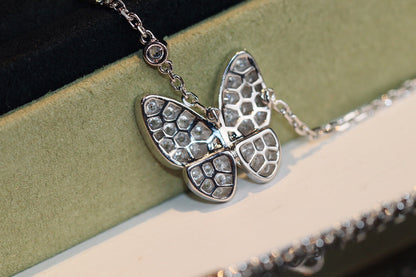 [Liorra]BUTTERFLY DIAMOND NECKLACE