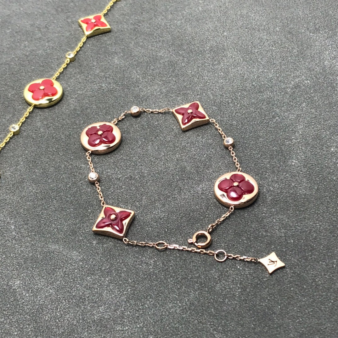[Liorra]STAR AND SUN CARNELIAN 4 MOTIFS 3 DIAMONDS