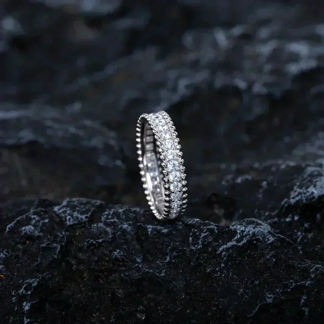 [Liorra]PERLEE DIAMOND SILVER RING