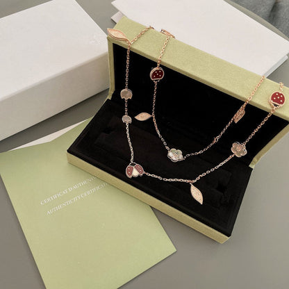 [Liorra]LUCKY SPRING 15 MOTIFS Liorra GOLD NECKLACE