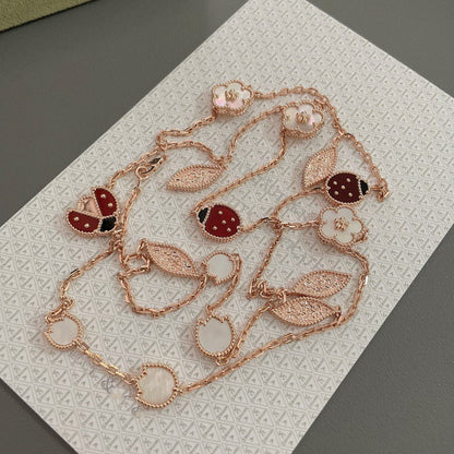 [Liorra]LUCKY SPRING 15 MOTIFS Liorra GOLD NECKLACE