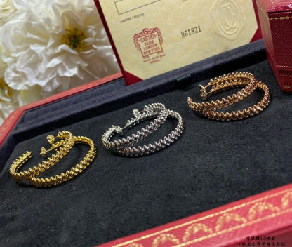 [Liorra]CLASH LARGE HOOP EARRINGS