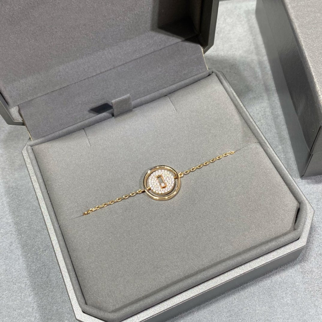 [Liorra]Demo MOVE DIAMOND PAVED BRACELET
