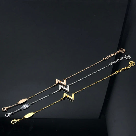 [Liorra]VOLT LV LOGO BRACELET
