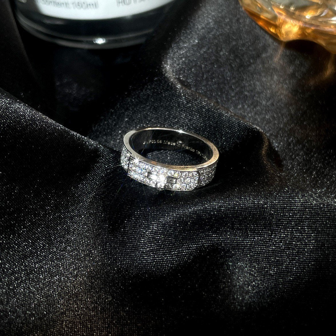 [Liorra]KELLY SILVER DIAMOND RING
