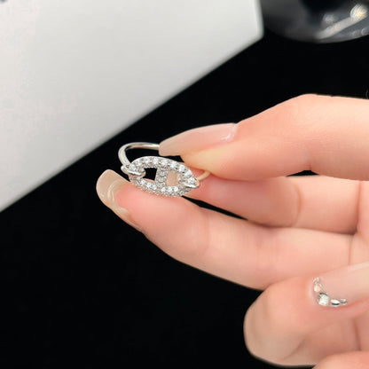 [Liorra]RONDE SMALL SILVER DIAMOND RING