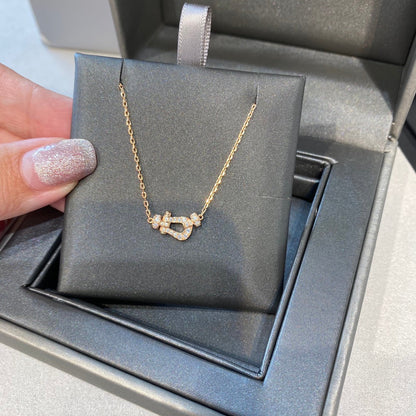 [Liorra]FORCE 10 DIAMOND PINK GOLD NECKLACE MINI MODEL